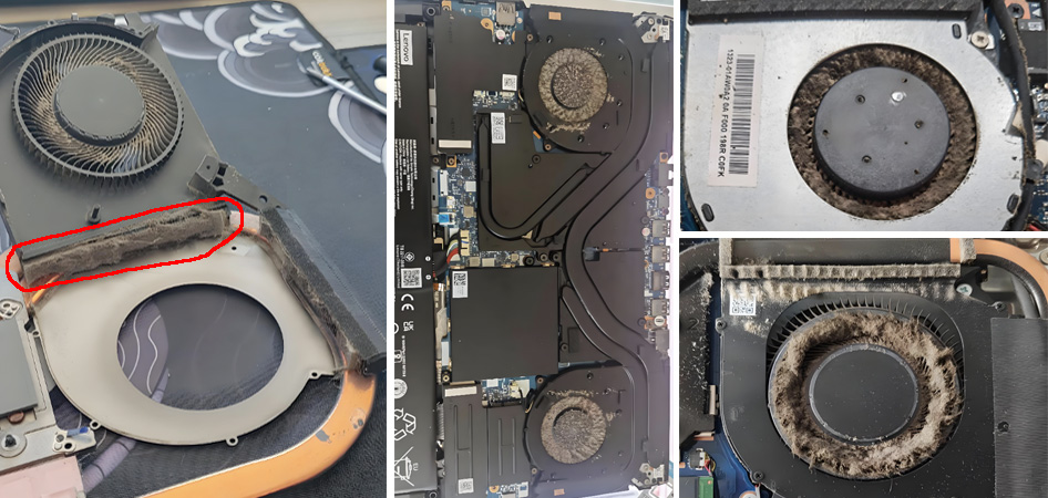 全品牌笔记本清灰保养维修